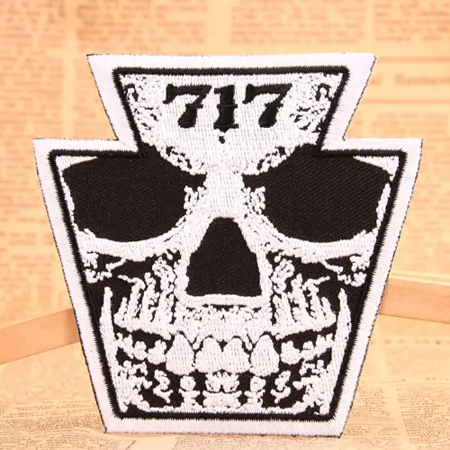 717 Iron On Embroidered Patches