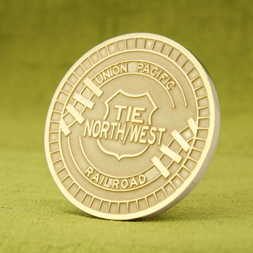 Union Pacific Railroad Custom Coins