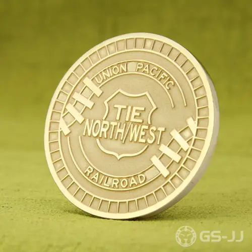 Union Pacific Railroad Custom Coins Union Pacific Railroad Custom Coins