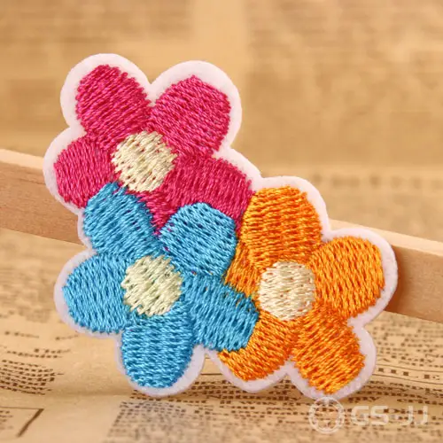 DIY Flower Embroidered Patches DIY Flower Embroidered Patches