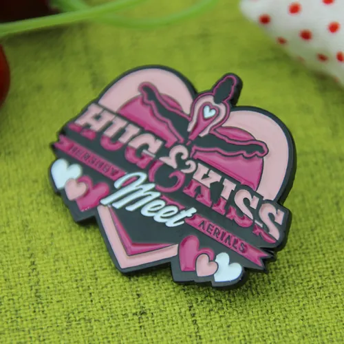 Custom Lapel Pins for Hug and Kiss Custom Lapel Pins for Hug and Kiss