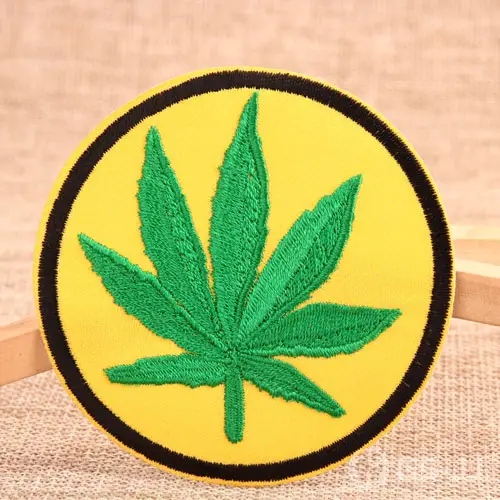 Marijuana Leaf Custom Patches Marijuana Leaf Custom Patches