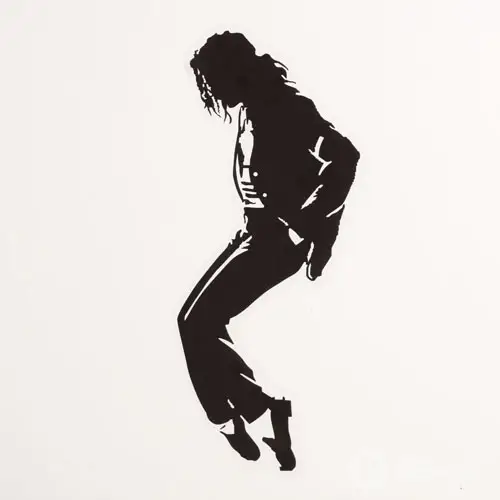 Michael Jackson Clear Stickers Michael Jackson Clear Stickers