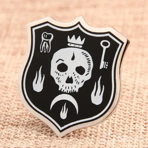 Skull Custom Metal Pins Skull Custom Metal Pins