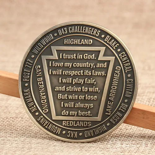 California 43 Challenge Coins California 43 Challenge Coins