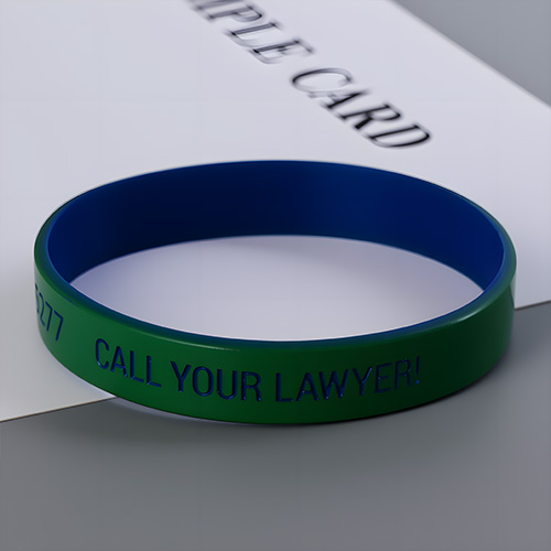 CALL YOUR LAWYER Wristbands