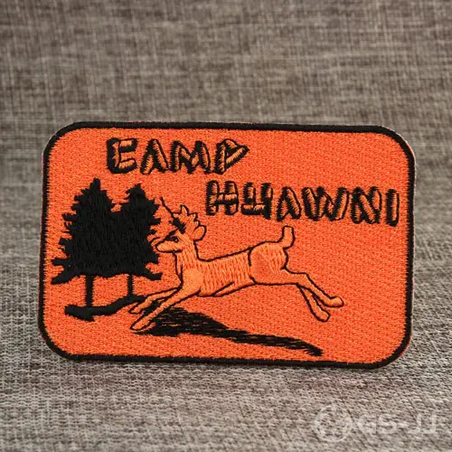 Camp Huawni Embroidered Patches Camp Huawni Embroidered Patches