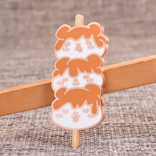 Cartoon Stick Food Enamel Pins Cartoon Stick Food Enamel Pins