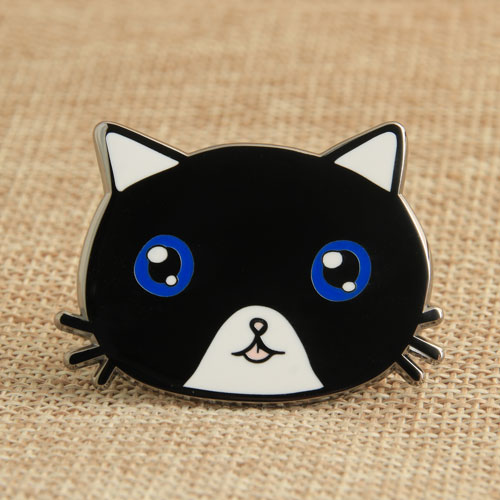 Cat Custom Enamel Pins no minimum