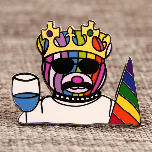 Cat King Custom Lapel Pins