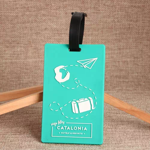 Catalonia PVC Luggage Tag