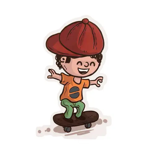 Skater Boy Custom Stickers Skater Boy Custom Stickers