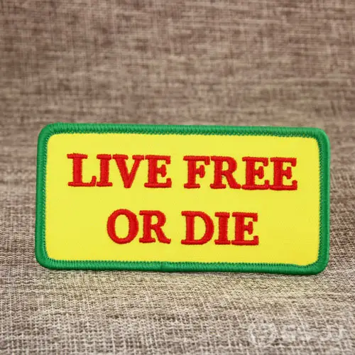 Live Free Or Die Custom Patches Live Free Or Die Custom Patches