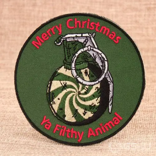Merry Christmas Custom Patches Online Merry Christmas Custom Patches Online
