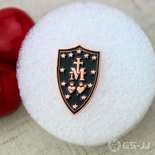 Custom Lapel Pins for Cross Shield Custom Lapel Pins for Cross Shield