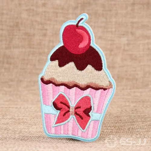 Cupcake benutzerdefinierte bestickte Patches Cupcake benutzerdefinierte bestickte Patches