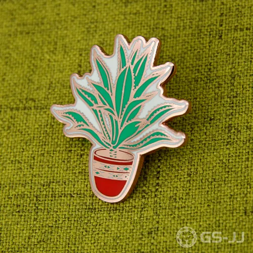 Aloe Vera Plants Lapel Pins Aloe Vera Plants Lapel Pins