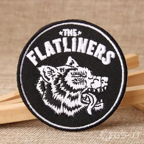 Flatliners Embroidered Patches Flatliners Embroidered Patches