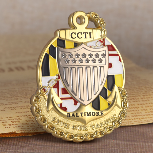 The Baltimore Navy Challenge Coins