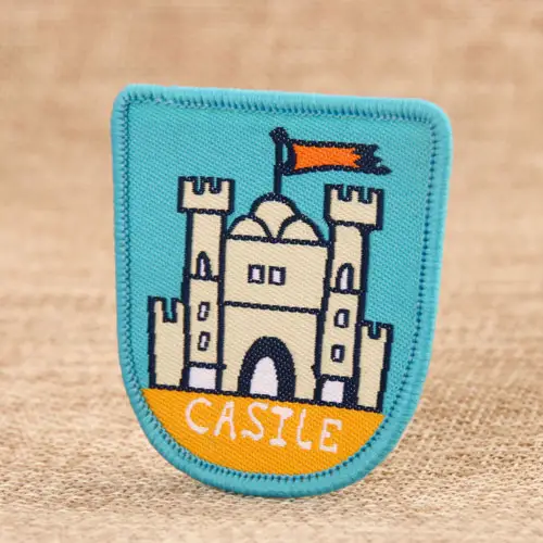 Castle Woven Patches Castle Woven Patches