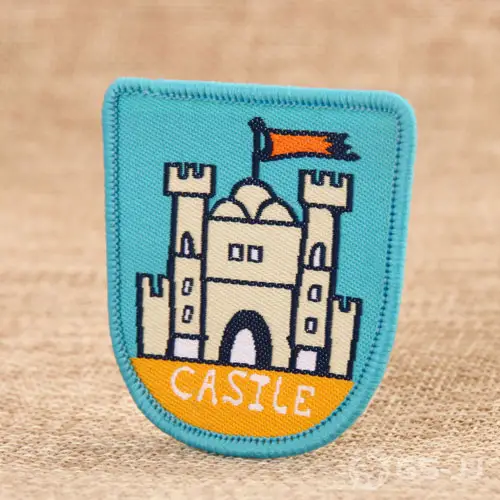 Castle Woven Patches Castle Woven Patches