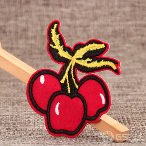 Red Cherry Custom Made Patches Red Cherry Custom Made Patches