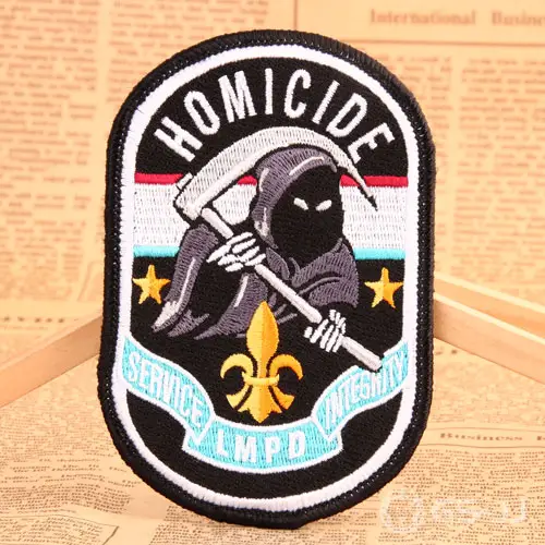 Homicide Custom Velcro Patches No Minimum Homicide Custom Velcro Patches No Minimum