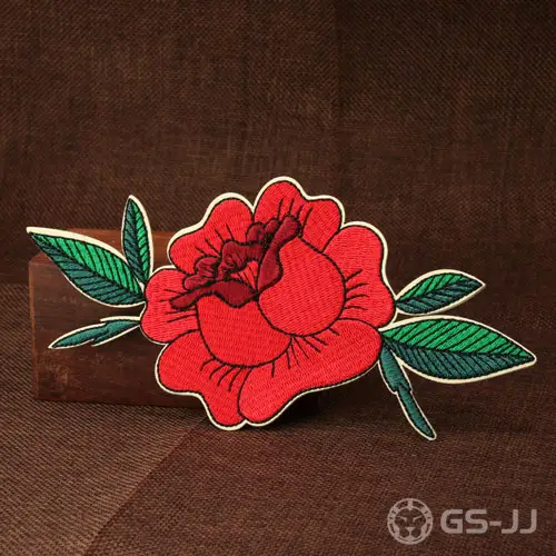Flower Custom Embroidered Patches Flower Custom Embroidered Patches