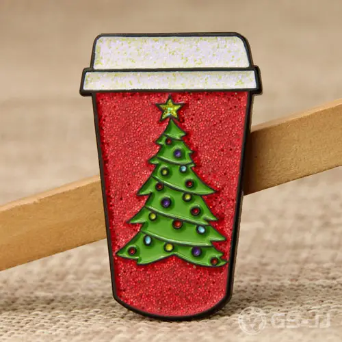 Chirstmas Cup Custom Lape Pins Chirstmas Cup Custom Lape Pins