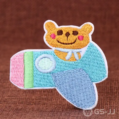 Bear Embroidered Patches Bear Embroidered Patches