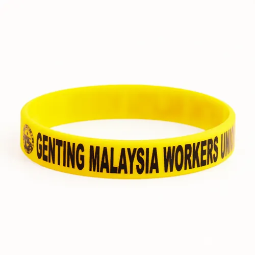 Genting Malaysia Workers Union Wristbands Genting Malaysia Workers Union Wristbands