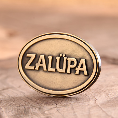 Zalupa Custom Antique Die Struck Lapel Pin