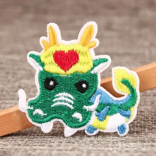 Chinese Dragon Custom Embroidered Patches Chinese Dragon Custom Embroidered Patches