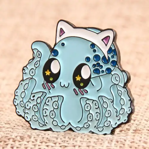 Custom Octopus Pins Custom Octopus Pins