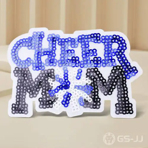 Cheer MM Custom Sequin Patches Cheer MM Custom Sequin Patches