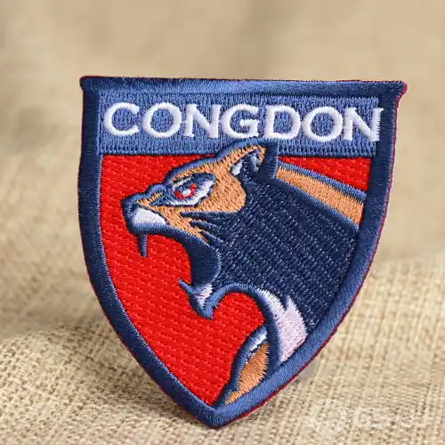 Cheetah Embroidered Patches Cheetah Embroidered Patches