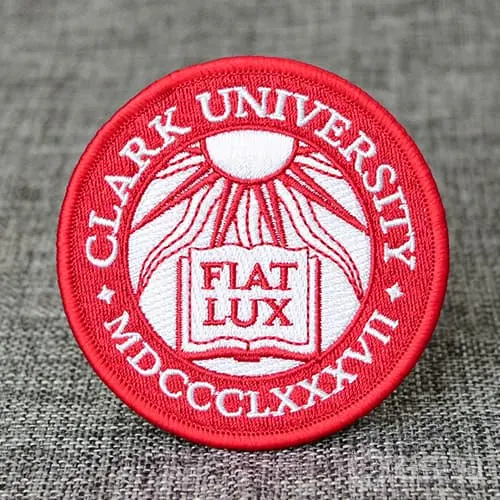 The Clark University Order Embroidered Patches The Clark University Order Embroidered Patches
