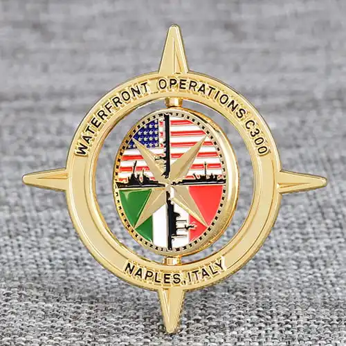 Compass Custom Spinner Coins