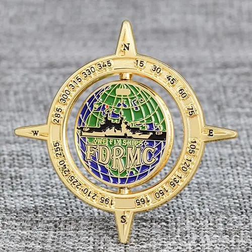 Compass Custom Spinner Coins Compass Custom Spinner Coins