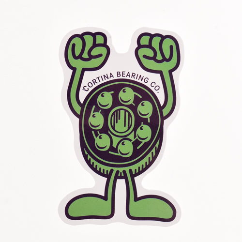 Cortina Bearings Custom Stickers