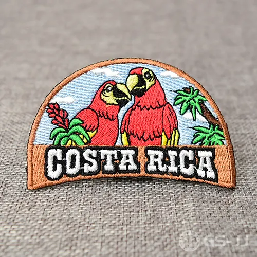 Costa Rica Embroidered Patches Costa Rica Embroidered Patches