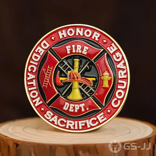 Courage & Sacrifice Firefighter Coin Courage & Sacrifice Firefighter Coin