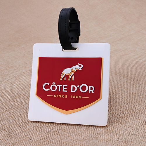 Cote d'Or custom luggage tag