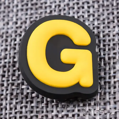 Custom 3D G PVC Lapel Pins Custom 3D G PVC Lapel Pins