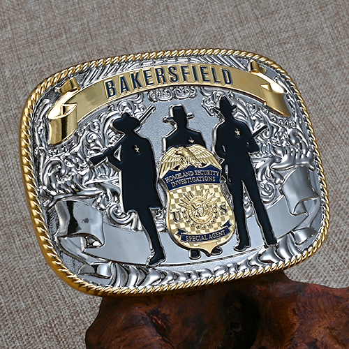 Custom Bakersfield Belt Buckles