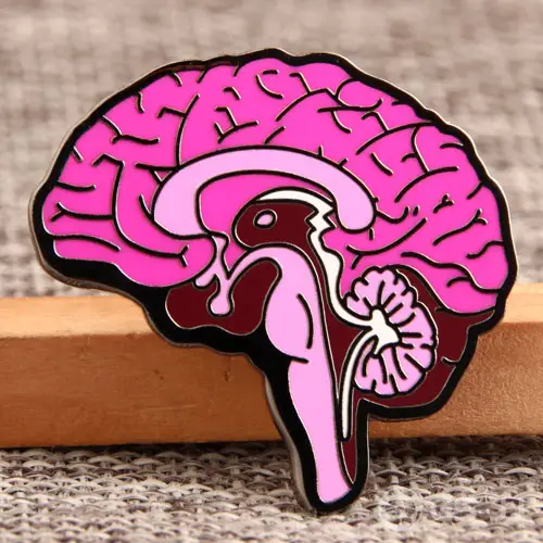 Custom Brain Lapel Pins Custom Brain Lapel Pins