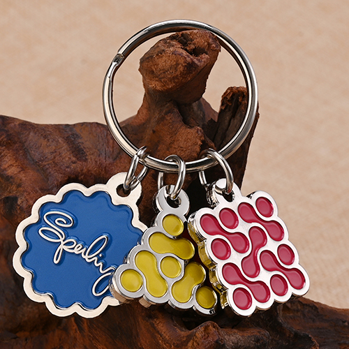 Custom Colorful Metal Keychains