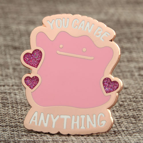 Custom Confident Enamel Pins