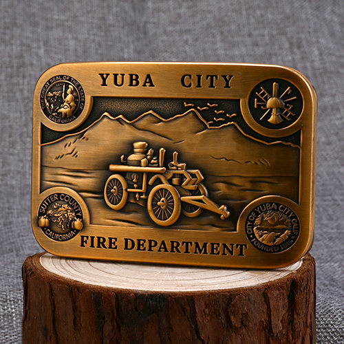 Custom Fire Department Belt Buckles