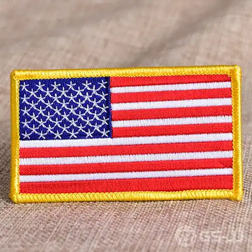 Custom Flag Embroidered Patches Custom Flag Embroidered Patches
